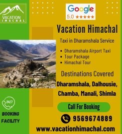Vacation Himachal Dharamshala Taxi Service