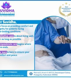 Suvidha Hospital and Rehabilitation Center in Punjagutta, Hyderabad.