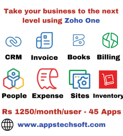 Zoho partner Bangalore | AppsTech Soft I Zoho Authorised Partner in banglore I Best CRM software provider in Bangalore