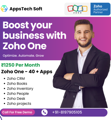 Zoho partner Bangalore | AppsTech Soft I Zoho Authorised Partner in banglore I Best CRM software provider in Bangalore