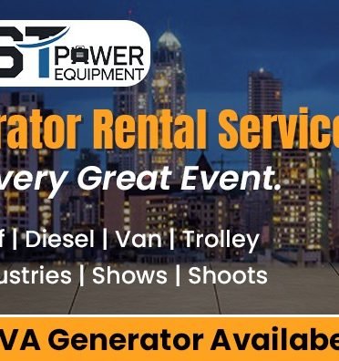 Generator Rental Service Near You | ST Power Equipment Mumbai