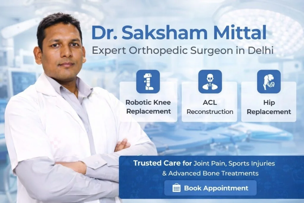 Robotic Knee Replacement & Sports Injuries Center at Apollo Pusa Road