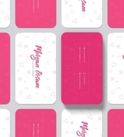 Premium Velvet Visiting Card Online | Tagsen