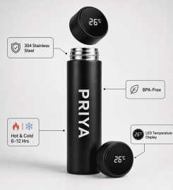 Temperature Bottle with Name Print Online