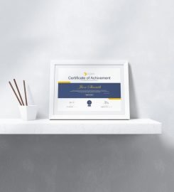 Premium Certificate Frame Online | A4 & A5 Sizes