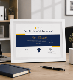 Premium Certificate Frame Online | A4 & A5 Sizes