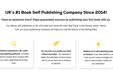 Self Publishing Book UK