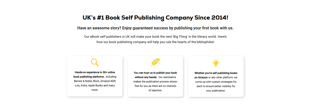 Self Publishing Book UK