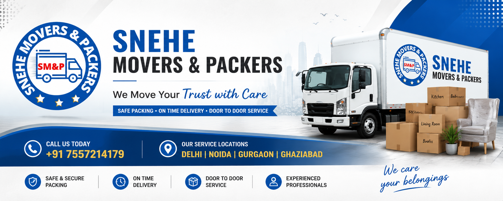 Snehe Packers And Movers Dwarka